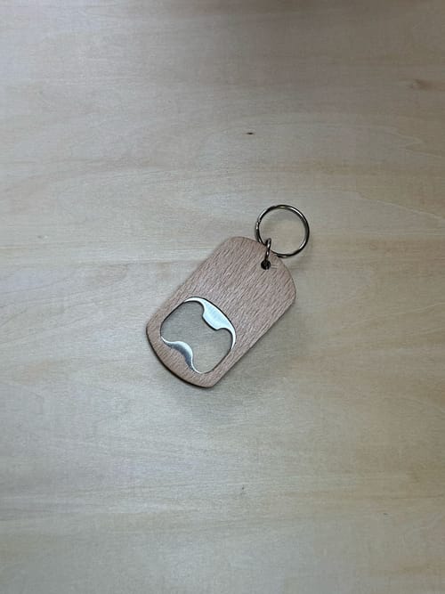 Flaschenöffner aus Holz