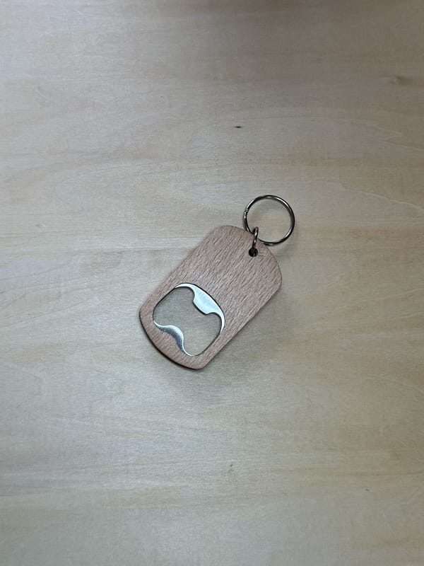 Flaschenöffner aus Holz