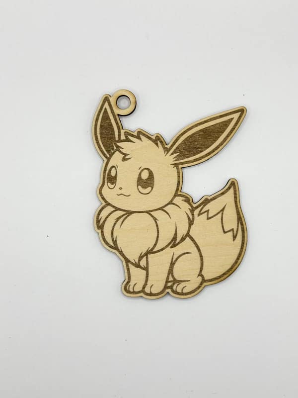 Holz-Schlüsselanhänger „Pocket Monsters“ – Schnapp sie dir alle!