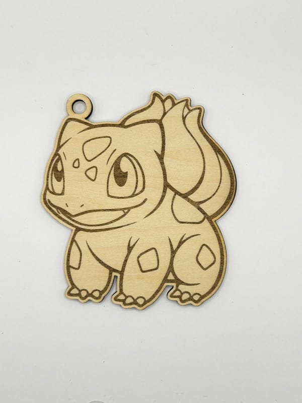 Holz-Schlüsselanhänger „Pocket Monsters“ – Schnapp sie dir alle!